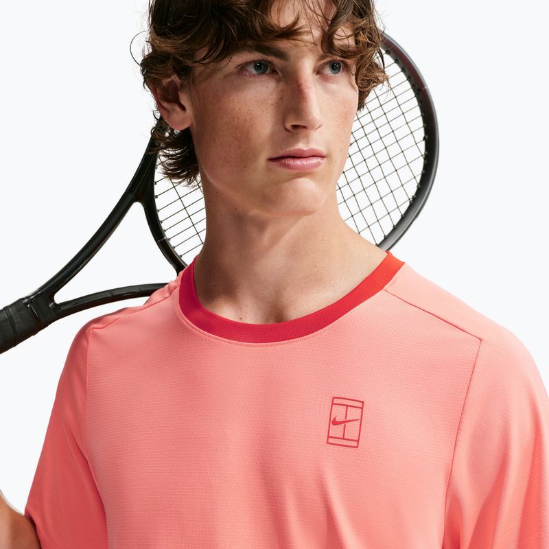 Herren-Shirt Nike Court Dri-Fit Advantage atomic pink/picante red/picante red 6