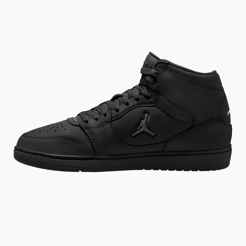 Buty męskie Nike Jordan Court Connect Mid black/dark smoke grey 2