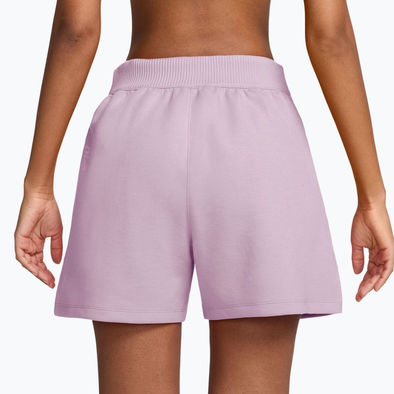 Damen Trainingsshorts Nike 24.7 ImpossiblySoft bleached lilac/platinum violet 2