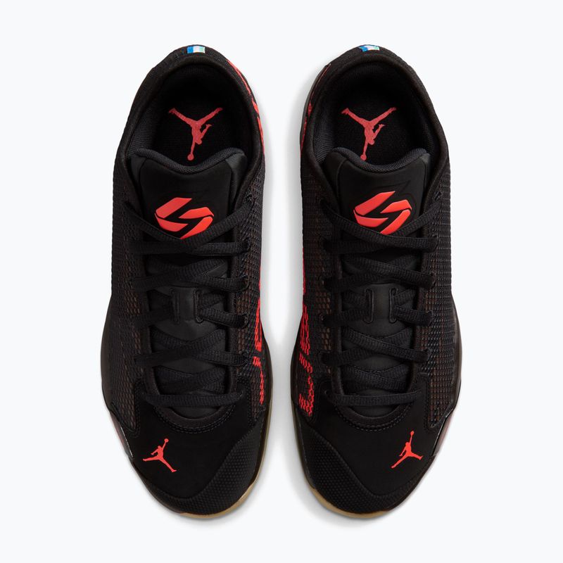 Herren-Basketballschuhe Jordan Luka 77 black/fauna brown/infrared 23 4