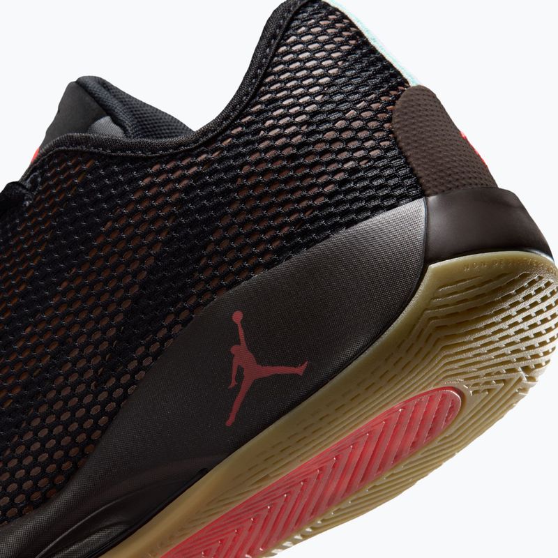 Herren-Basketballschuhe Jordan Luka 77 black/fauna brown/infrared 23 7