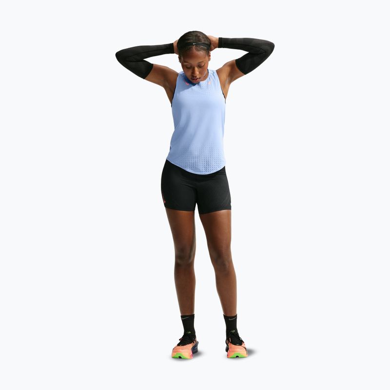 Damen-Laufshirt Nike AeroSwift aluminum/atomic pink 2