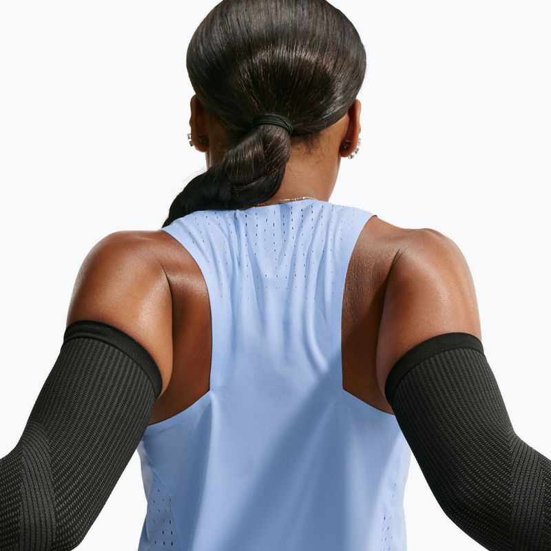 Damen-Laufshirt Nike AeroSwift aluminum/atomic pink 5