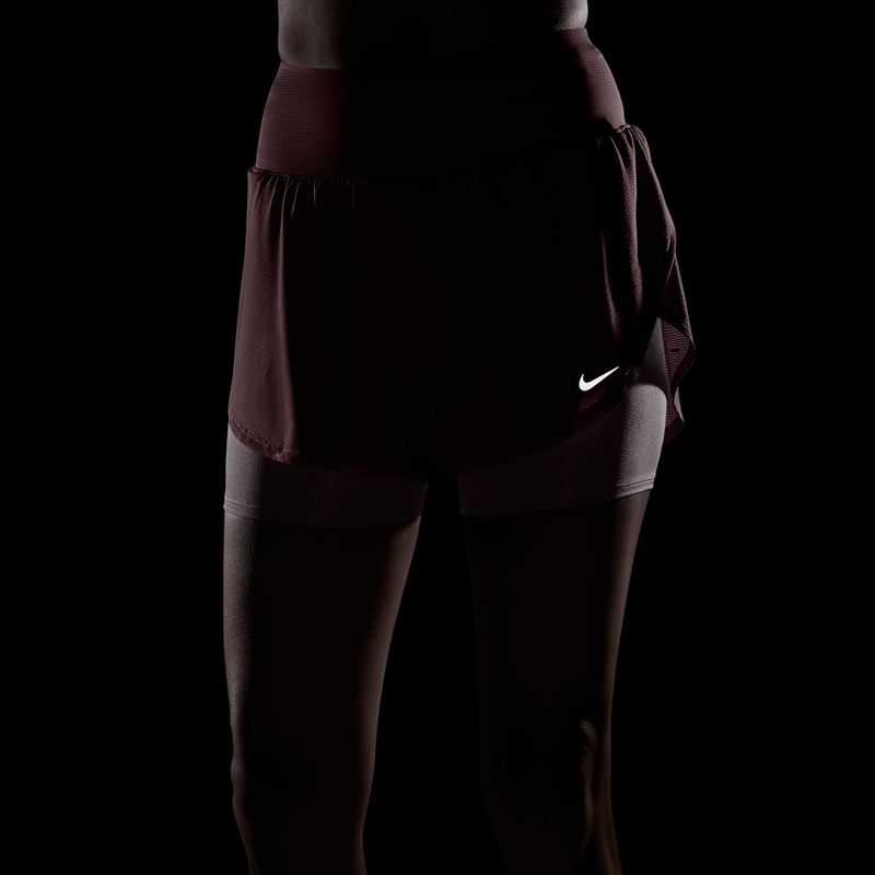 Damen-Laufshorts Nike Flow pink smoke 8