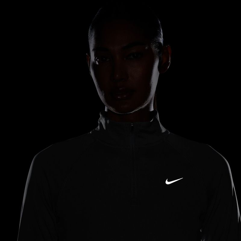 Laufpullover für Damen Nike Tempo Dri-Fit 1/4 Zip cool grey 4