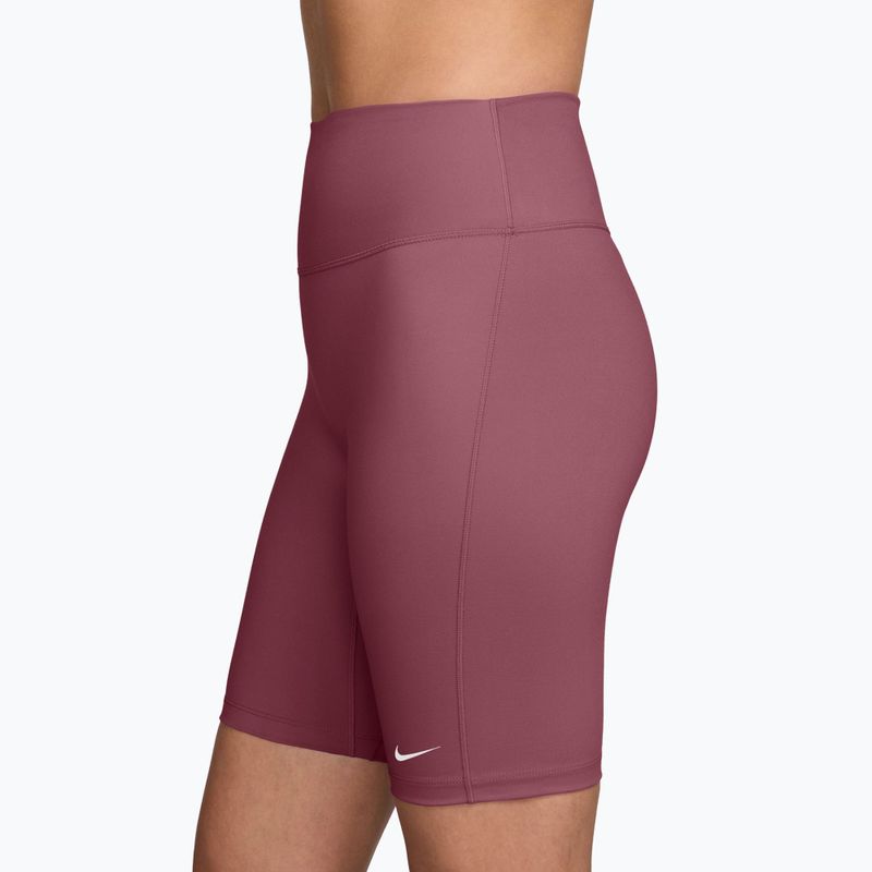 Damen Trainingsshorts Nike One Pink Smoke/White 3