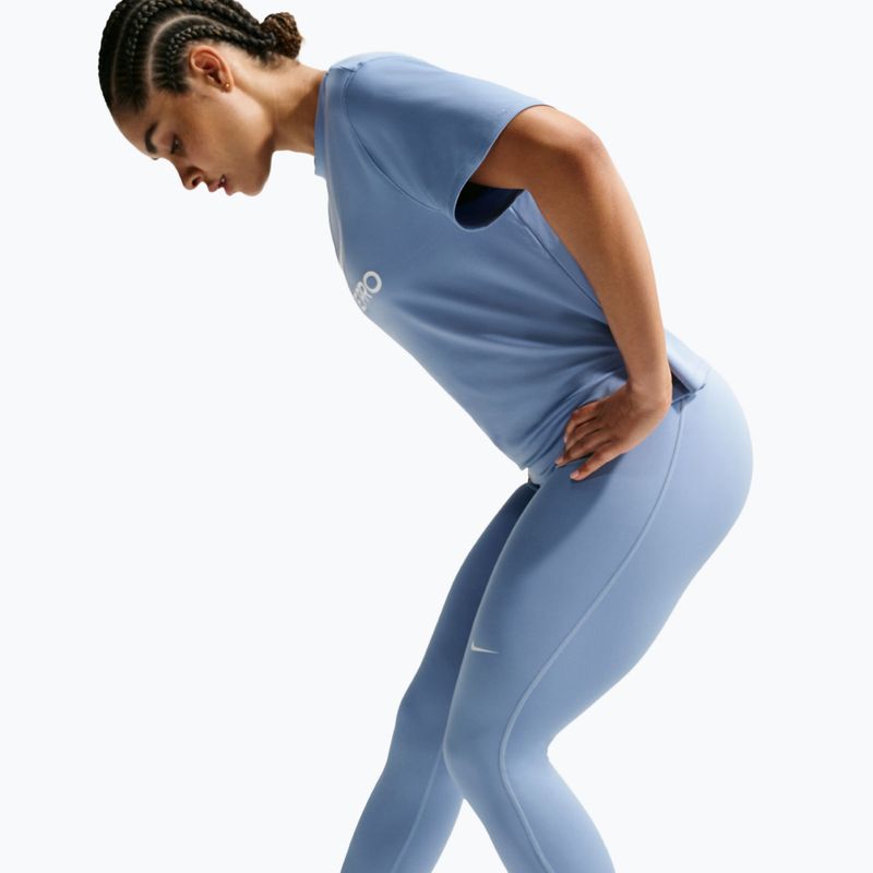 Damenleggings Nike Pro work blue/white 5