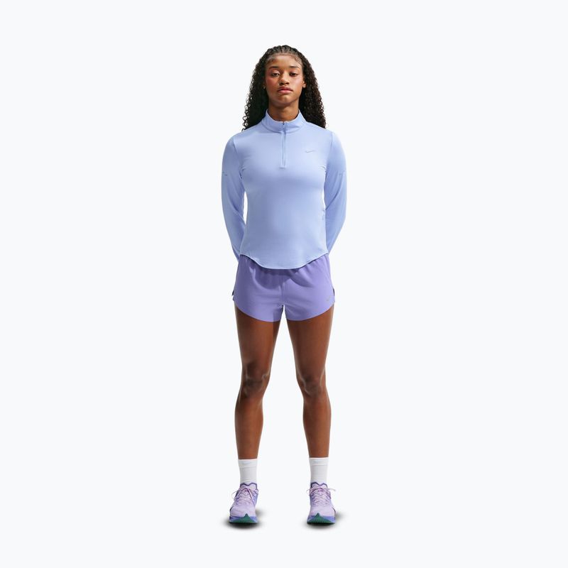 Laufpullover für Damen Nike Swift Dri-FIT UV 1/4-Zip aluminum 2