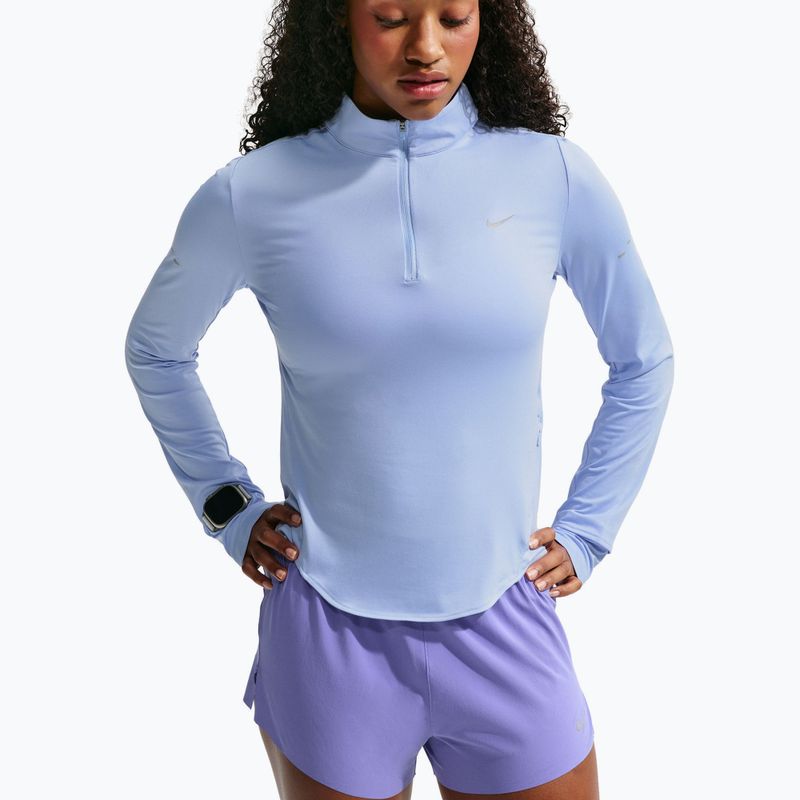 Laufpullover für Damen Nike Swift Dri-FIT UV 1/4-Zip aluminum 4