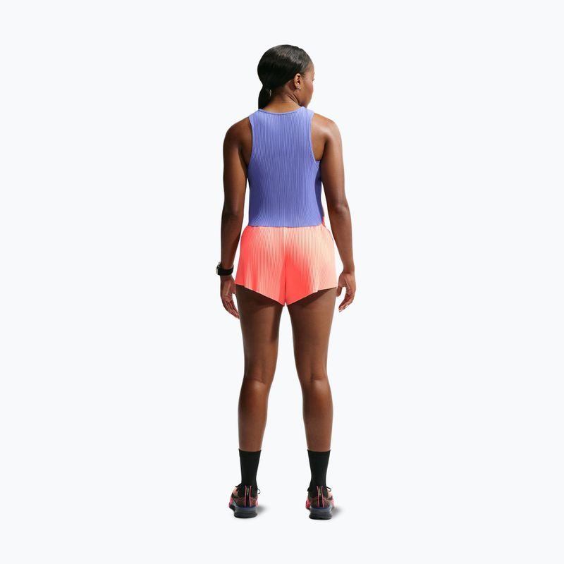 Damen-Laufshorts Nike AeroSwift Dri-Fit ADV Mid-Rise 3" atomic pink/black/white/old royal 3