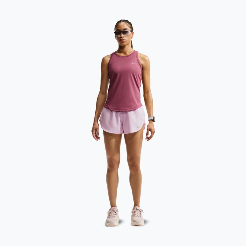 Damen-Laufshirt Nike Tempo Dri-Fit Tank Top pink smoke 2