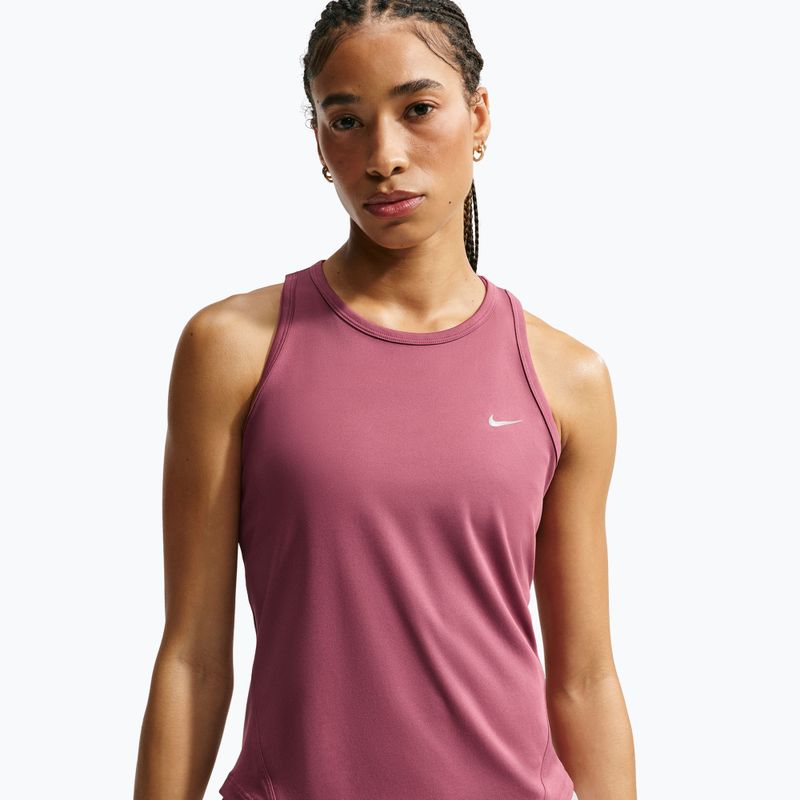 Damen-Laufshirt Nike Tempo Dri-Fit Tank Top pink smoke 4