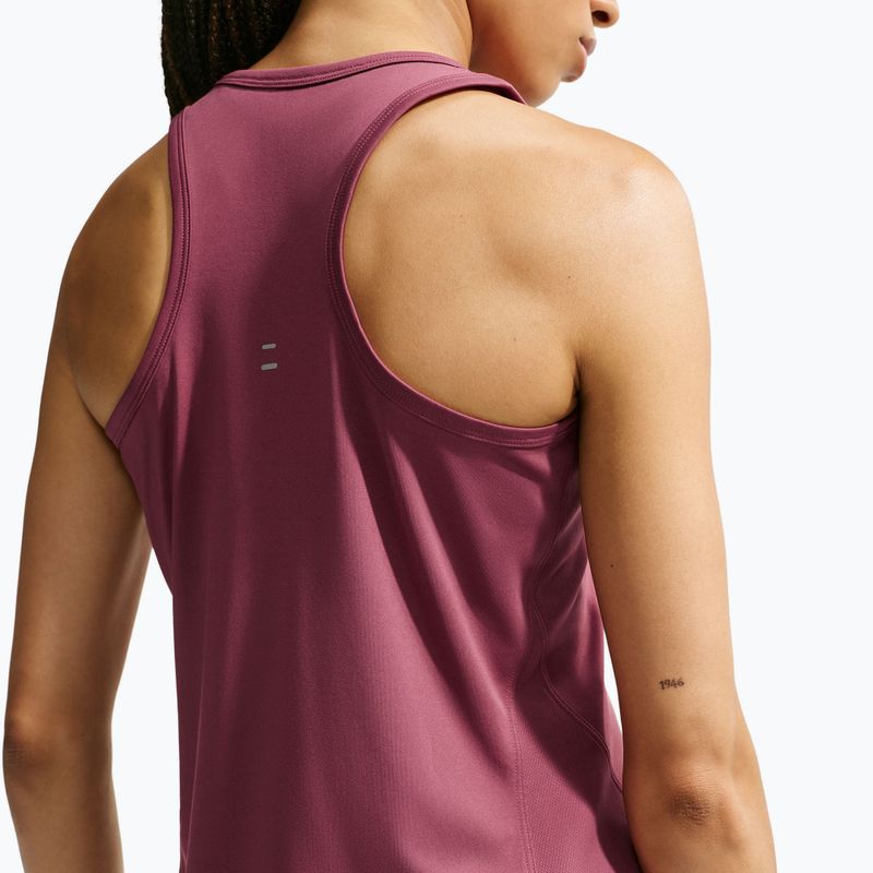 Damen-Laufshirt Nike Tempo Dri-Fit Tank Top pink smoke 5