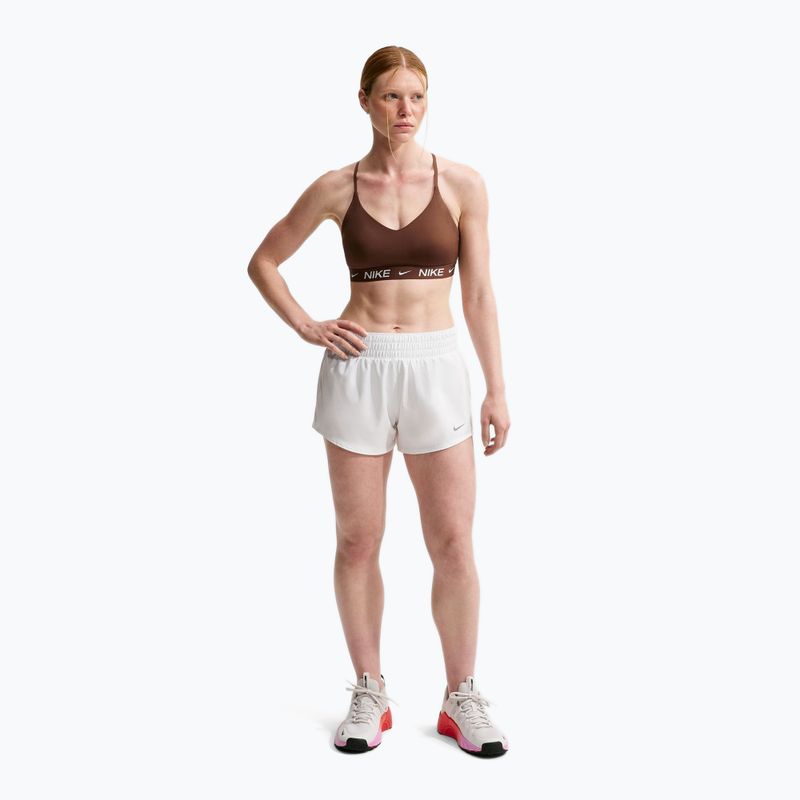Damen-Sport-BH Nike Dri-Fit Indy Light Support cacao wow 2