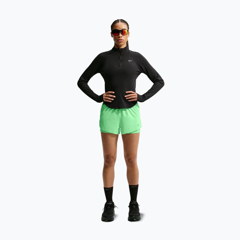 Damen-Laufshorts Nike Swift Mid-Rise 2in1 illusion green 2