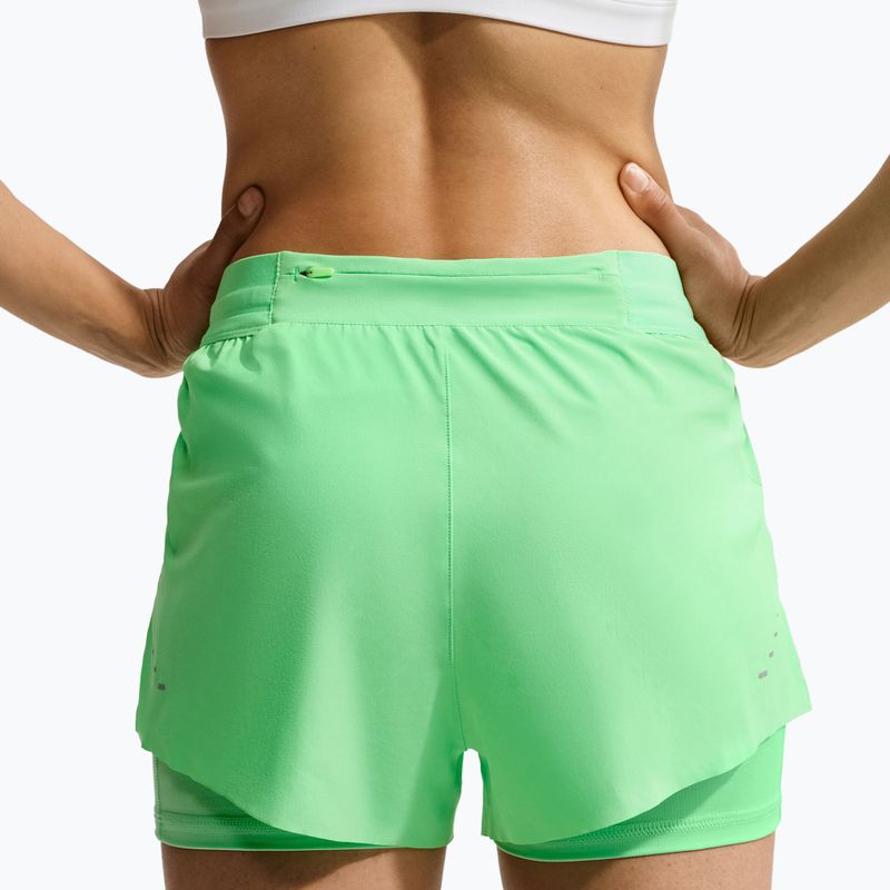 Damen-Laufshorts Nike Swift Mid-Rise 2in1 illusion green 6
