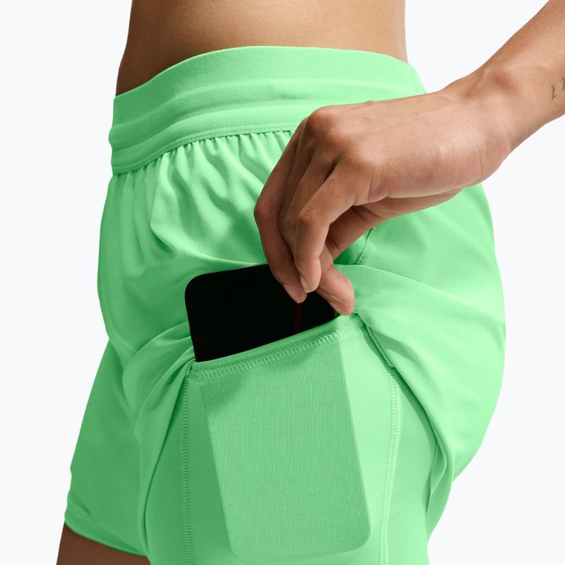 Damen-Laufshorts Nike Swift Mid-Rise 2in1 illusion green 7