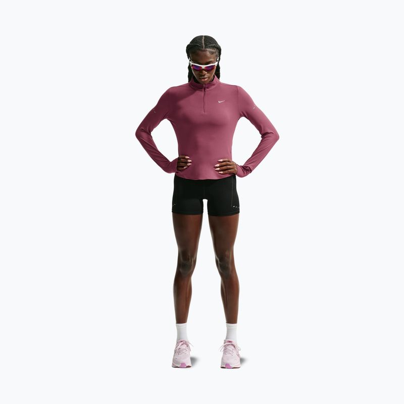 Laufpullover für Damen Nike Swift Dri-FIT UV 1/4-Zip pink smoke 2