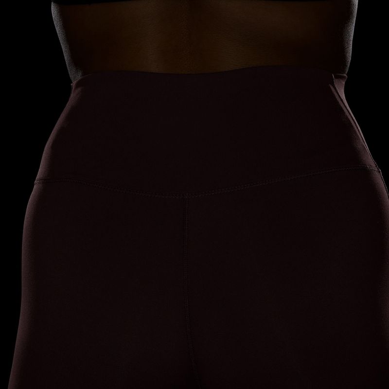 Damenleggings Nike One Seamless Front pink smoke/white 7