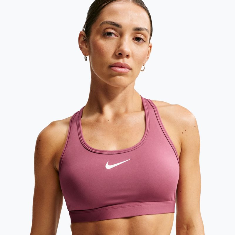 Sport-BH Nike Swoosh pink smoke/white