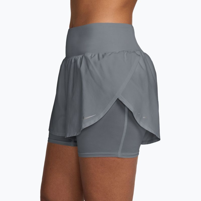 Damen-Laufshorts Nike Tempo Flow cool grey/cool grey 3