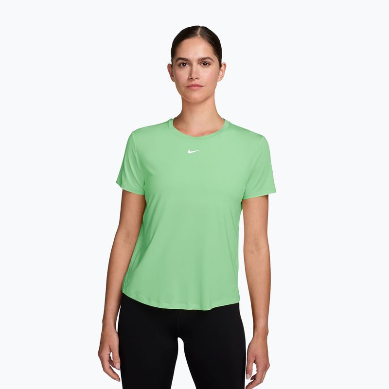 Damen-Trainingsshirt Nike One Classic cucumber calm/white