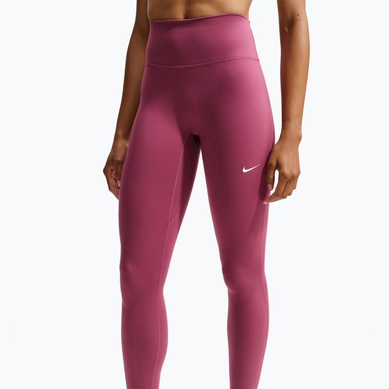 Damenleggings Nike One pink smoke/white 4