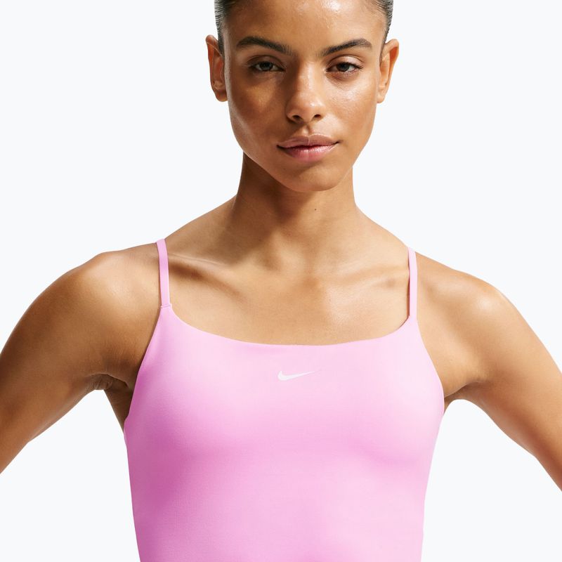 Damen-Trainingsshirt Nike One pink rise 4
