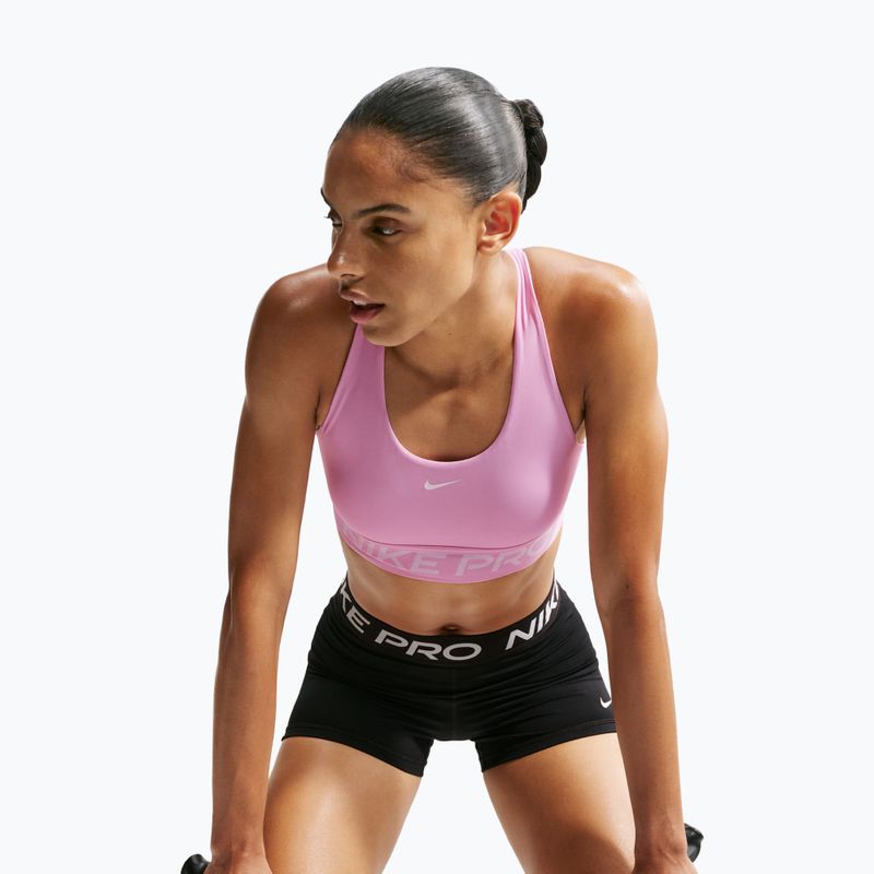 Sport-BH Nike Pro 365 pink rise/white 5