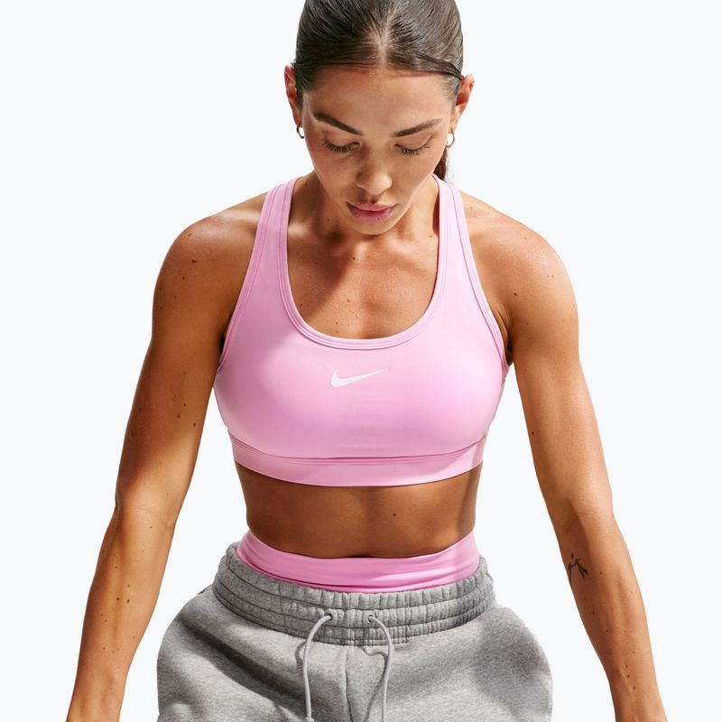 Sport-BH Nike Swoosh pink rise/white 4
