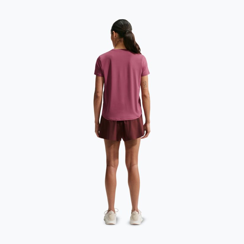 Damen-Trainingsshirt Nike One Classic pink smoke/white 3