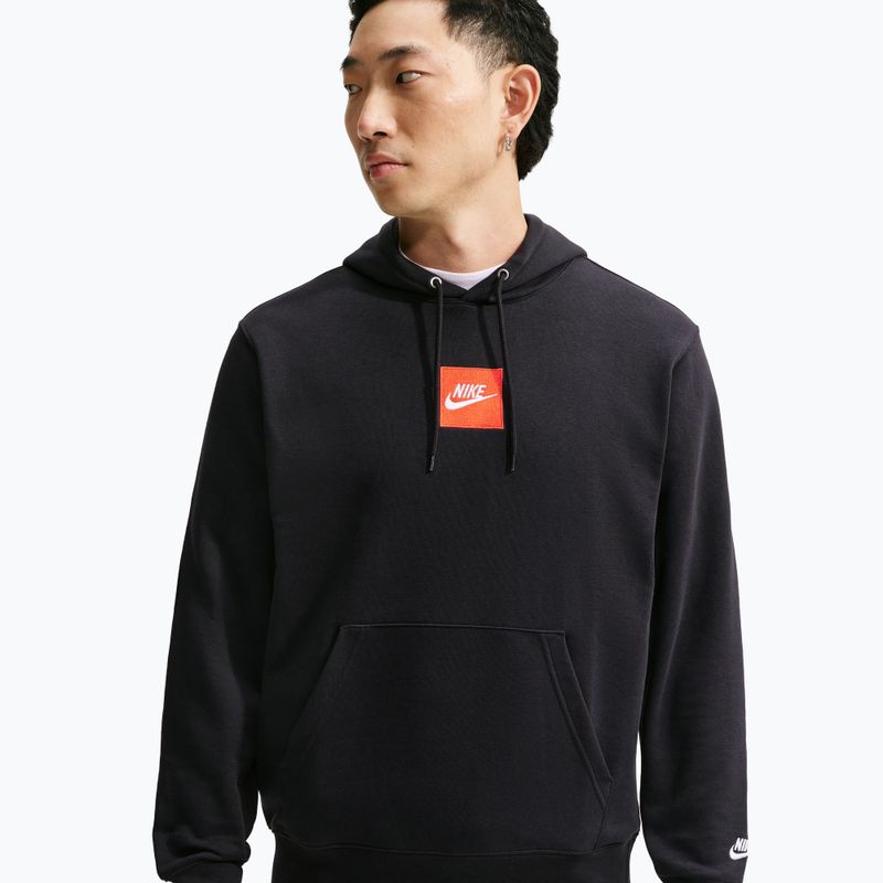 Herrenpullover Nike Sportswear Club black/black/white 4
