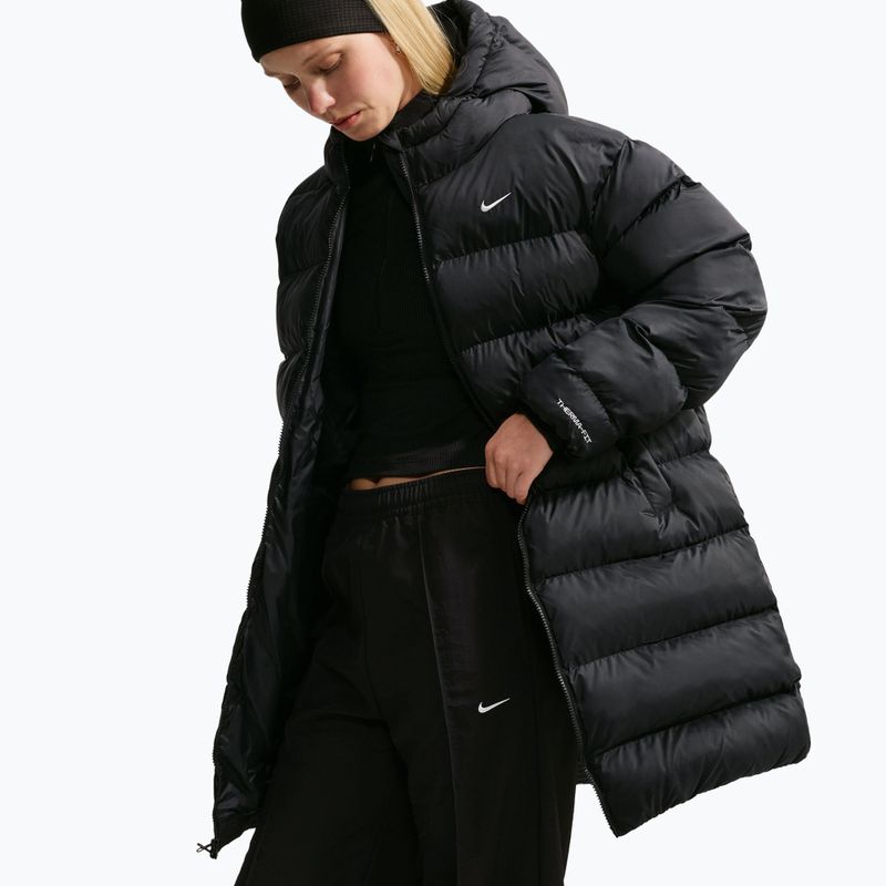 Gefütterte Damenjacke Nike Classic Therma-FIT Parka black/sail 5