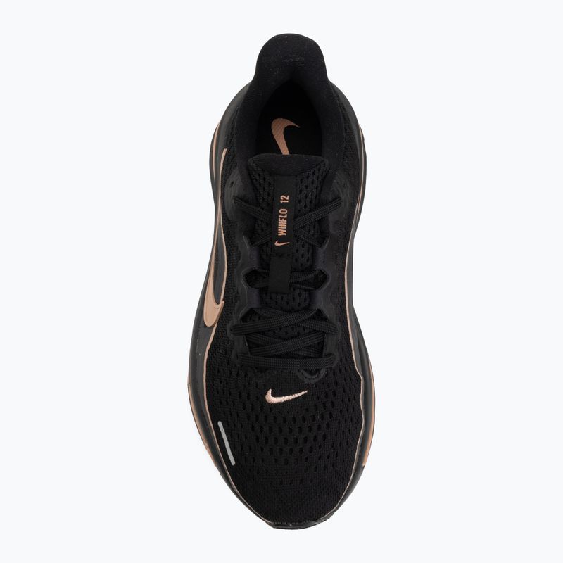 Laufschuhe für Damen Nike Winflo 12 black/off noir/rose gold/metallic rose gold 5