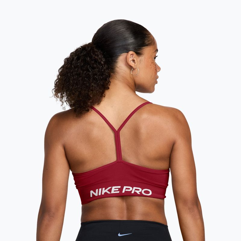 Sport-BH Nike Pro Seamless tough red/white 2