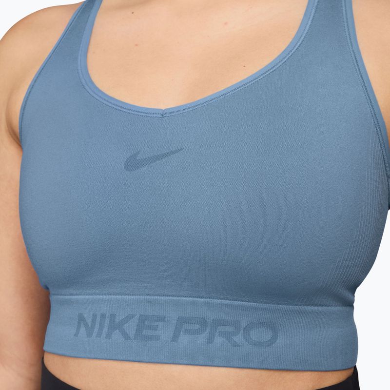 Damen-Trainingsshirt Nike Pro Seamless work blue 3
