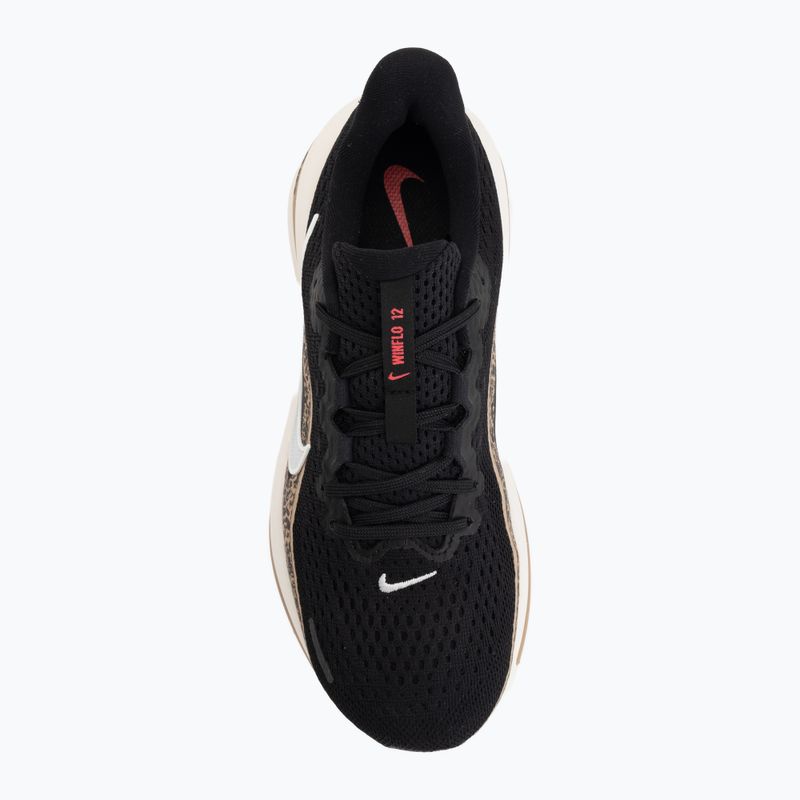 Laufschuhe für Damen Nike Winflo 12 black/british khaki/fusion red/sail 5