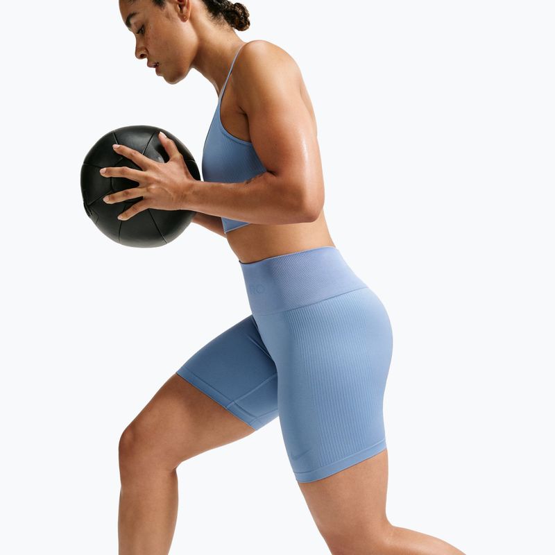 Damen Trainingsshorts Nike Pro Seamless work blue 5