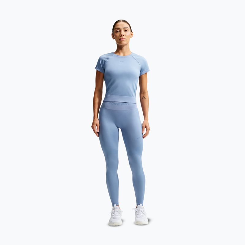 Damenleggings Nike Pro Seamless work blue 7