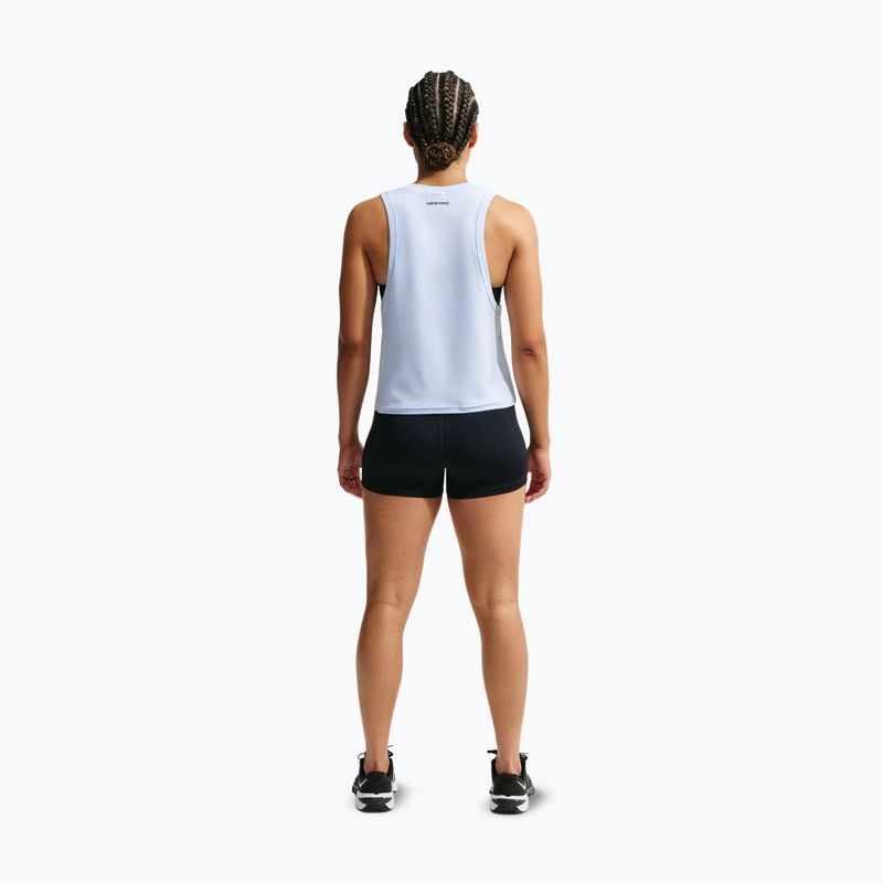 Damen-Trainingsshirt Nike Pro hydrogen blue/old royal 3