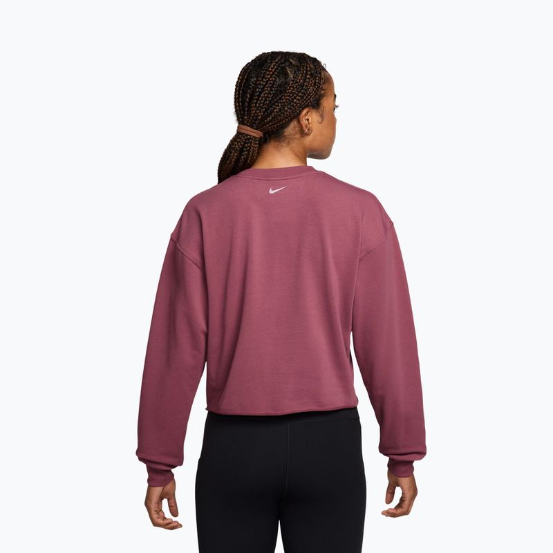 Damen-Longsleeve Nike Pro pink smoke/bleached lilac 2