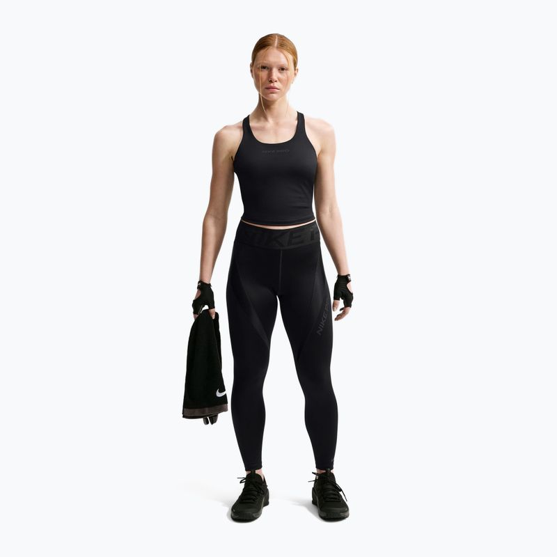 Damen-Trainingsleggings Nike Pro Sculpt High-Waisted 7/8 black/black 2