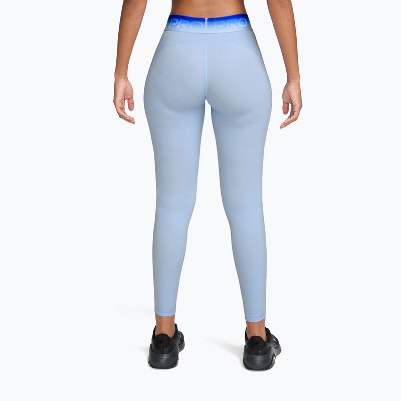 Damenleggings Nike Pro hydrogen blue/old royal 2