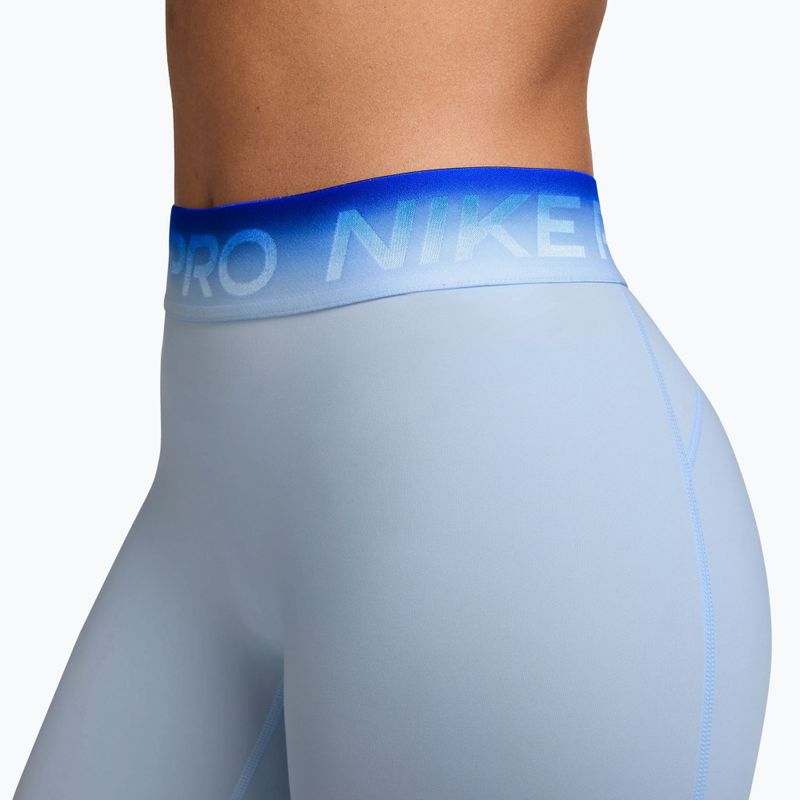 Damenleggings Nike Pro hydrogen blue/old royal 3