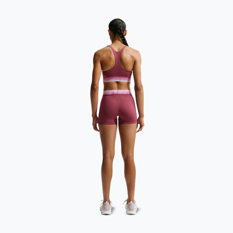 Damen Trainingsshorts Nike Pro pink smoke/bleached lilac 3