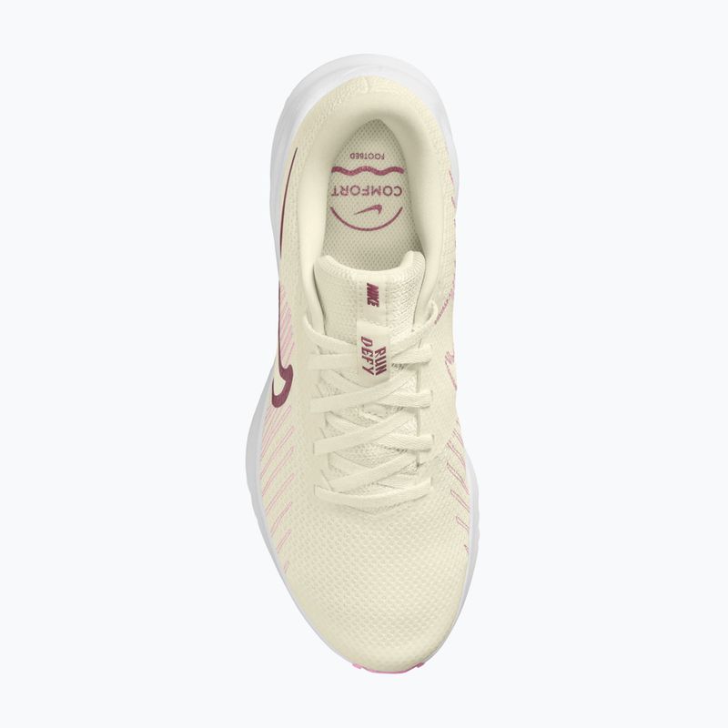 Laufschuhe für Damen Nike Run Defy sail/white/pink rise/pink smoke 4