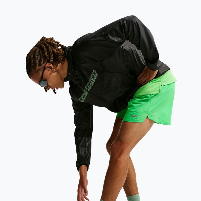 Herren-Shorts Nike Stride Dri-Fit mit Innenhose 5" green spark 4