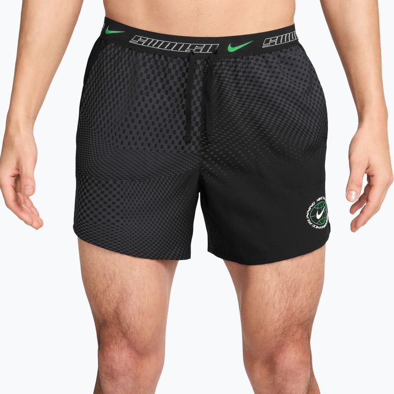 Herren-Laufshorts Nike Stride black