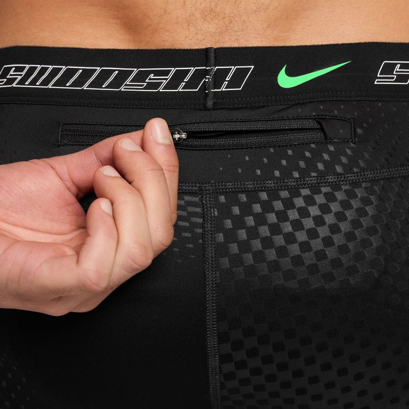 Herren-Laufshorts Nike Stride black/illusion green 4