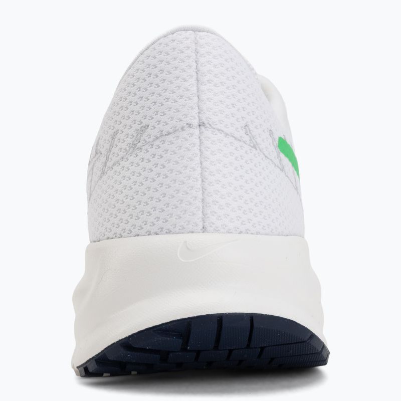 Herren-Laufschuhe Nike Run Defy White/Midnight Navy/Green Spark 6